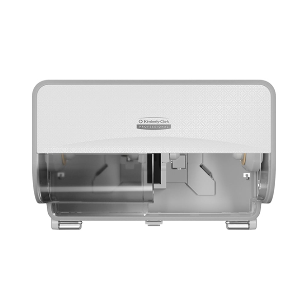 Icon Toilet Roll Dispenser With White Mosaic Faceplate 53945