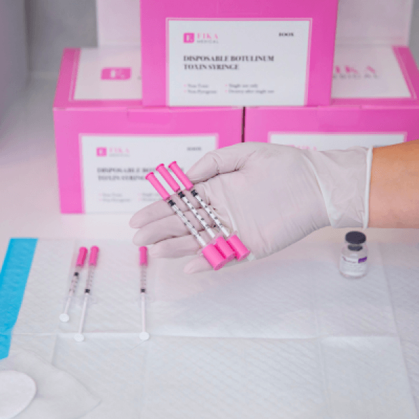 Fika Botulinum Toxin Syringe With Needle 0.3ml 31g x 8mm