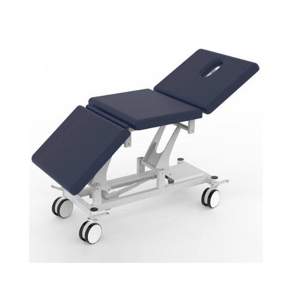Pacific Medical Hi-Lo Bariatric Examination Couch 3 Section All Electric 80cm Wide  Lift Capacity 350Kg *Blue*