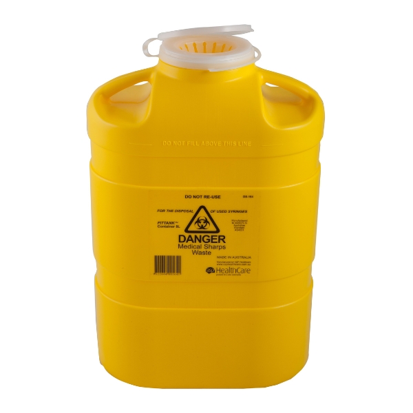 FitTank Sharps Collector 8 Litre