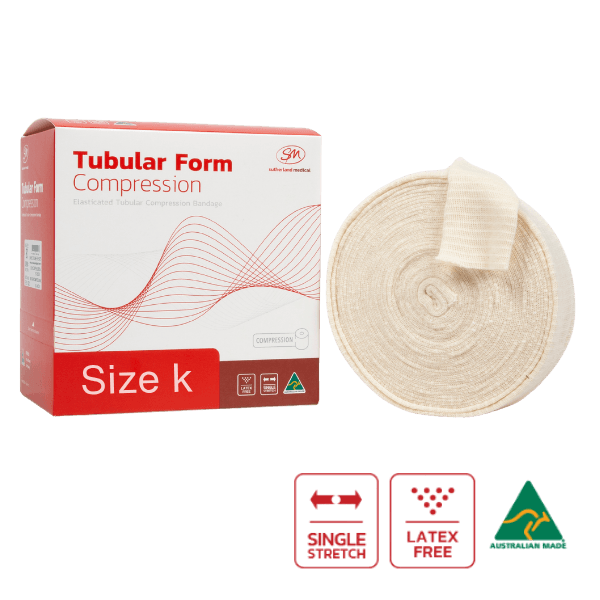 SM Tubular Form Bandage Natural Size K 10m Medium Trunk