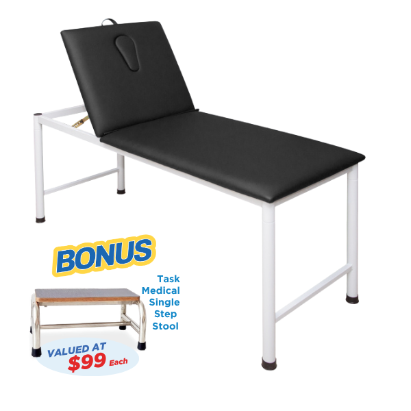 Task Medical Standard Examination Couch Round Legs