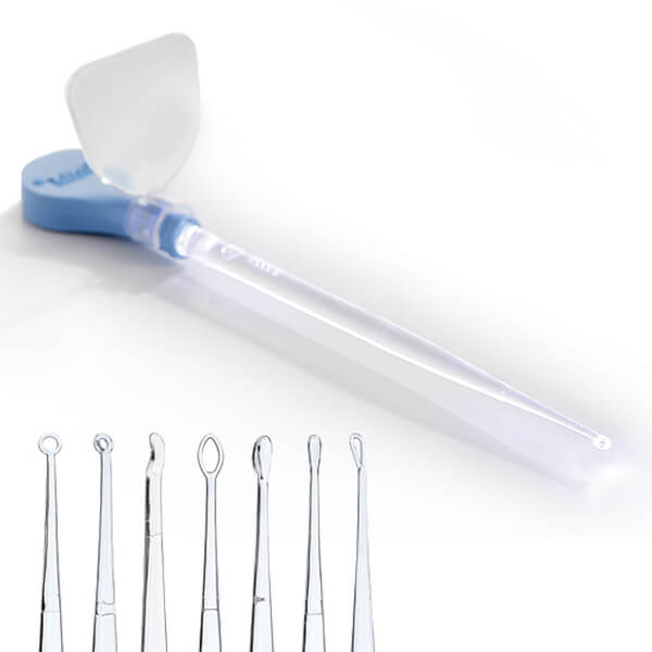 Bionix Lighted Ear Curette Variety Kit Include 1 Light Source & 1 Mag lens (All tip styles except CeraPik) 2245 Box-50