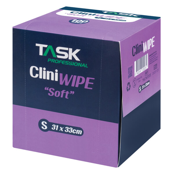 Task Clini Wipe Mutipurpose Wipes 31 x 33 cm