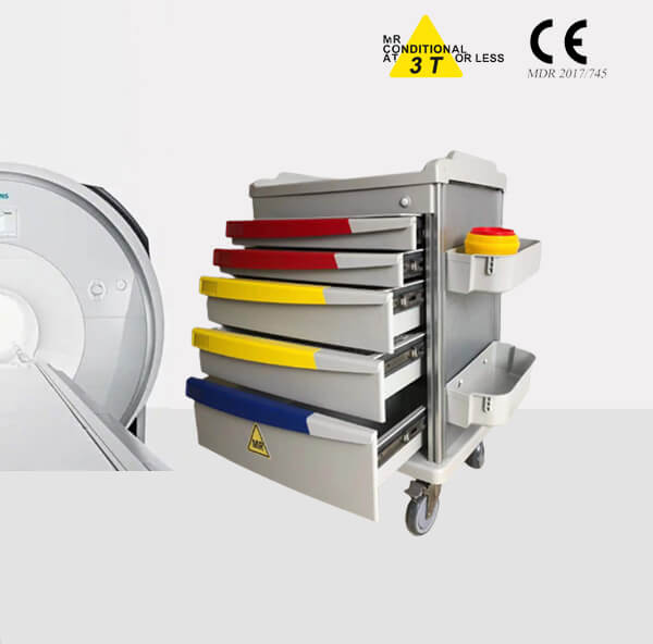Task Medical MRI Safe Storage Cart Trolley
