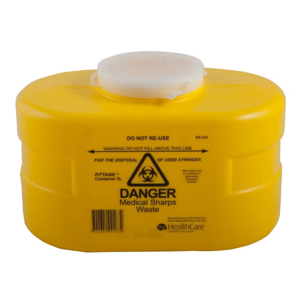 FitTank Sharps Collector 3 Litre