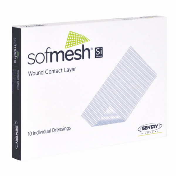 SofMesh Si Silicone Sterile Wound Contact Layer 5x