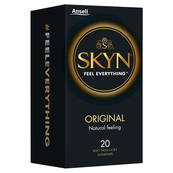 ANSELL SKYN CONDOMS LATEX FREE PACK-20