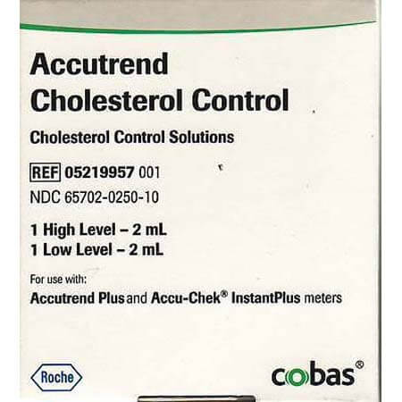ACCUTREND CHOLESTEROL CONTROL SOLUTION 11418289190 EACH