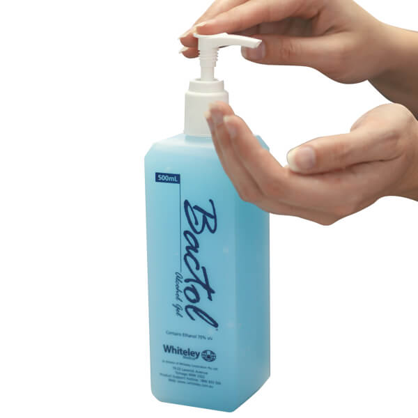 Bactol Hand Sanitiser Gel 500ml Pump Pack 020066 Eack