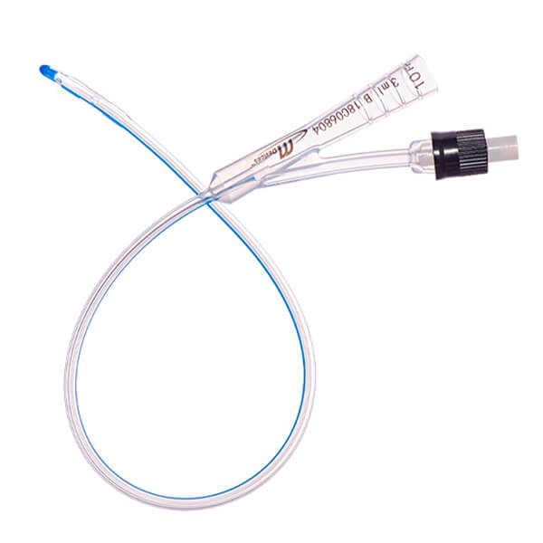 10Fr Foley Catheter Silicone Paediatric 2 Way 33cm With 3ml Balloon UR010001 Each