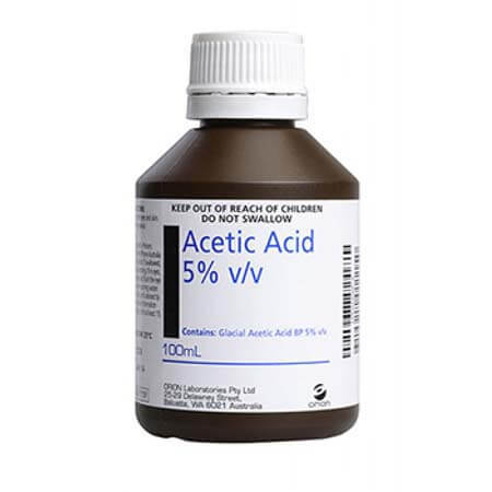 Acetic Acid 5% 100ml Each